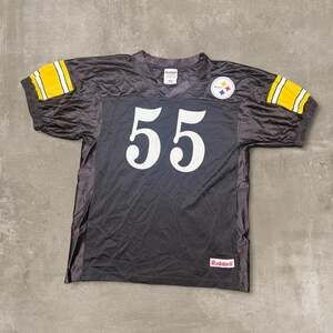 Riddell Pittsburgh Steelers #55 Mesh Jersey Youth Large